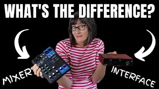 Audio Interface vs Mixer  What is the Difference [upl. by Trimble]