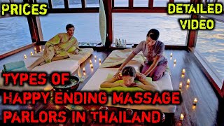 5 Types Of Happy Ending Massage Parlours In Thailand  Thai Massages  RedLightDays [upl. by Allicerp]