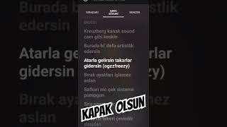 Kapak Olsun l Sözleri Lyrics [upl. by Micheline]