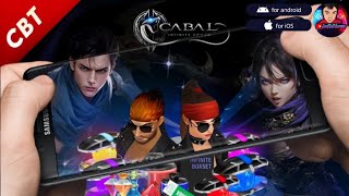 CABAL INFINITE COMBO THBETA OnlineMMORPG Mobile CBT AndroidGameplay [upl. by Adalai]