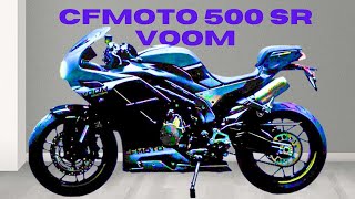 ALL NEW 2025 CFMOTO 500 SR VOOM [upl. by Yaeger]