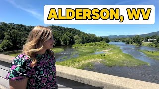 Quick Tour of Downtown Alderson [upl. by Nylaf]