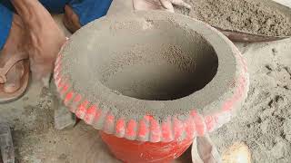 cement ka gamla kaise banta hai  cement ka gamla kaise banaen  how to make gamla  gamla making [upl. by Dahij]