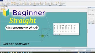 Measurements check very easy Gerber Software for beginner [upl. by Gorden832]