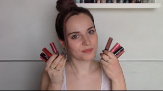 Обзор и Свотчи 18 оттенков NYX Soft Matte Lip Cream [upl. by Punak678]