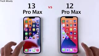 iPhone 13 Pro Max vs 12 Pro Max  SPEED TEST [upl. by Noli574]