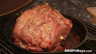 How to Grill Beef Rib Roast  Recipe [upl. by Thordis834]