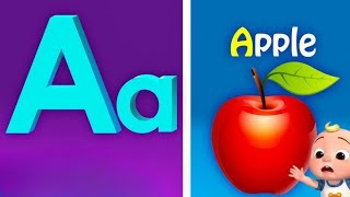 Phonics Song with TWO words  A For AppleABC Alphabet Alphabet Songs with Sounds For childrens [upl. by Jamima]