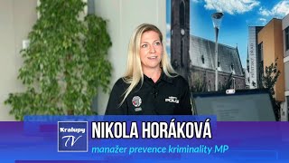 Kralupy TV Na prevenci kriminality klademe velký důraz  rozhovor s Nikolou Horákovou 4 7 2024 [upl. by Bigford]