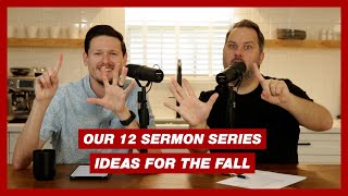 12 Sermon Series Ideas for Fall [upl. by Hewes]