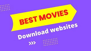 Best 5 Free Movies Download Websites  New Movies Download Websites [upl. by Iborian]