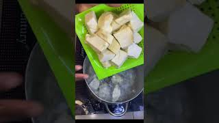 Yam and stew for lunch easyrecipe cookingtutorial lunch [upl. by Dilly321]