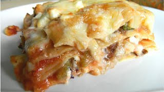 Lasagne végétarienne avec les légumes et fromages que vous avez dans votre frigo [upl. by Murrah]