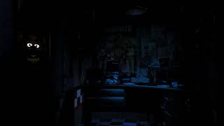 Five Nights at Freddys 1 Power Runs Out Jumpscare Warning [upl. by Annaxor]