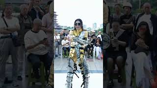 ❤ Amazing  Michael Jacksons 2024 imitation show  I am Caijun dance MJ Michael Jackson dance [upl. by Boehmer835]