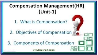 Compensation  Example In simple Hindi Compensation Management MBA Ready To Share [upl. by Anniahs883]