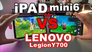 iPad Mini 6 VS Lenovo Legion Y700 Tablet Comparison Tagalog [upl. by Ognimod]