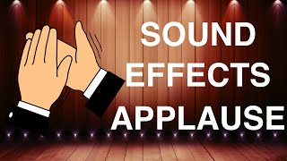 Clapping Sound Effects  Applause  Audience  Crowd Sound Effect [upl. by Komara]