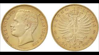 Le monete di Vittorio Emanuele III  Worlds most beautiful coins [upl. by Box]