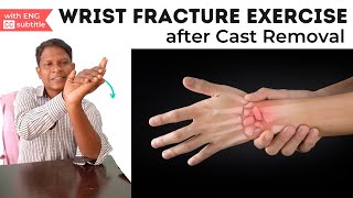 Wrist Fracture Exercise in Hindi [upl. by Zoila]