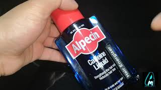 Alpecin Caffeine Liquid Hair Energizer AntiHairloss Shampoo Review [upl. by Kessel295]