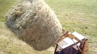 Loading Round Bales [upl. by Garber942]