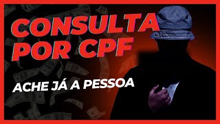 COMO CONSULTAR UM CPF I Ache a pessoa pelo CPF [upl. by Francoise]