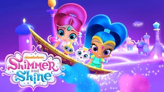 Shimmer and Shine Genie Palace Divine  Dress Up Kids Game [upl. by Parrott]