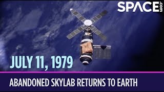 OTD in Space – July 11 Abandoned Skylab Returns to Earth [upl. by Starkey]