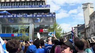 Vardy’s On Fire 2024 Leicester City Clock Tower Champions parade [upl. by Nnaeerb]