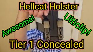 Springfield Hellcat Tier 1 Holster Review  XIPHOS V2 [upl. by Mame]