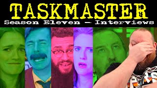 Lets meet the cast before we watch the Taskmaster Season 11  Cast Interview REACTION [upl. by Eceer]