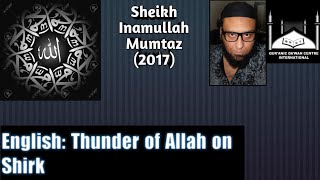 English Thunder of Allah on Shirk Inamullah Mumtaz [upl. by Cordelie711]