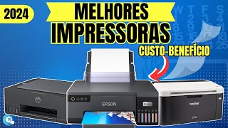 Qual melhor IMPRESSORA de 2024  TOP 5 para uso doméstico Laser Tinta Multifuncional e etc [upl. by Lucey]