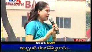 TV5 news  Vijayashanthis Emotional Speech at Sakala Janula samme [upl. by Erminie566]