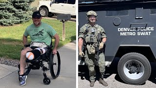 How SWAT Team Sergeant Who Lost His Leg Returned to Active Duty [upl. by Artemisia872]