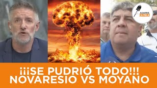 NOVARESIO CRUZÓ AL SALVAJE PABLO MOYANO Y SE PUDRIÓ TODO EN EL MÓVIL DE LN quotEn 4 años ni un paroquot [upl. by Notsae]