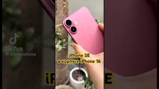 iPhone SE в корпусе iPhone 16 — новое изобретение китайцев [upl. by Ynna]