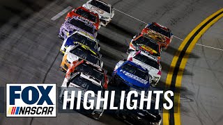 Bluegreen Vacations Duel 2 at Daytona Highlights  NASCAR on FOX [upl. by Helsa]