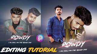 PicsArt Photo Editing Tutorial  Random Editor YASIN [upl. by Nonad187]