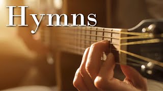 Peaceful Acoustic Worship 4 Hours of the BEST HYMNS of all time played on Guitar [upl. by Apfel]