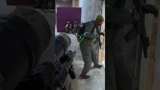 Sneaky double kill to revive my teammates trending airsoft gameplay [upl. by Jerrilee]