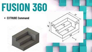 Fusion 360 tutorial 4 for beginner autodesk fusion360 [upl. by Nnyliram]