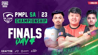 EN 2023 PMPL South Asia Championship  Finals Day 4  Spring  Hunt For Victory [upl. by Coretta]