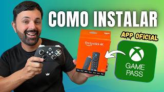 COMO INSTALAR O APP OFICIAL DO XBOX GAME PASS NO FIRE STICK TV [upl. by Limann]