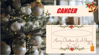 CANCER YEARLY HOROSCOPE 2025MERRY XMAS amp A HAPPY NEW YEAR IN 2025tarot horoscope cancer [upl. by Adnahsal]