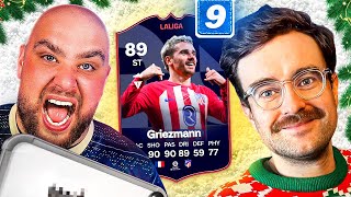 FC24 Squad Builder Showdown Advent POTM GRIEZMANN Day 9 vs Bateson [upl. by Gall]