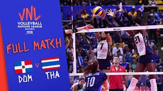 Dominican Republic 🆚 Thailand  Full Match  Women’s Volleyball Nations League 2019 [upl. by Elton]