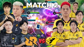 RRQ VS FULL ONIC ROSTER MSC MATCH 2  MAKIN SERU DAN SERIUS [upl. by Ayerf]