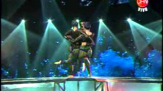 Fiebre De Baile Gran Final Chistian Ocaranza Aquadance 28032012 [upl. by Cudlip]